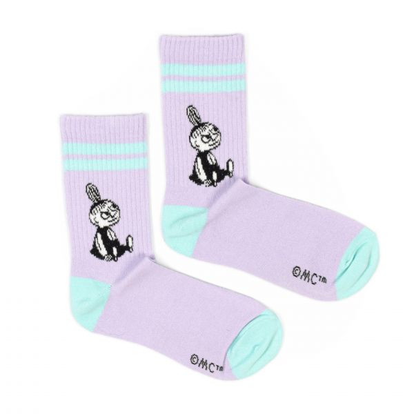 NORDIC BUDDIES - MOOMIN LADIES RETRO SOCKS - LITTLE MY PURPLE GRÖSSE 36-42