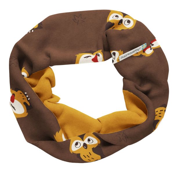 MAXOMORRA - SCARF TUBE LINED - DOPPELLAGIGER SCHLAUCHSCHAL - FOX