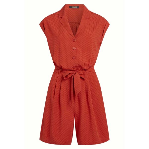 KING LOUIE - MARIA PLAYSUIT DENIZ - KURZER DAMEN EINTEILER - SUMMER FIG