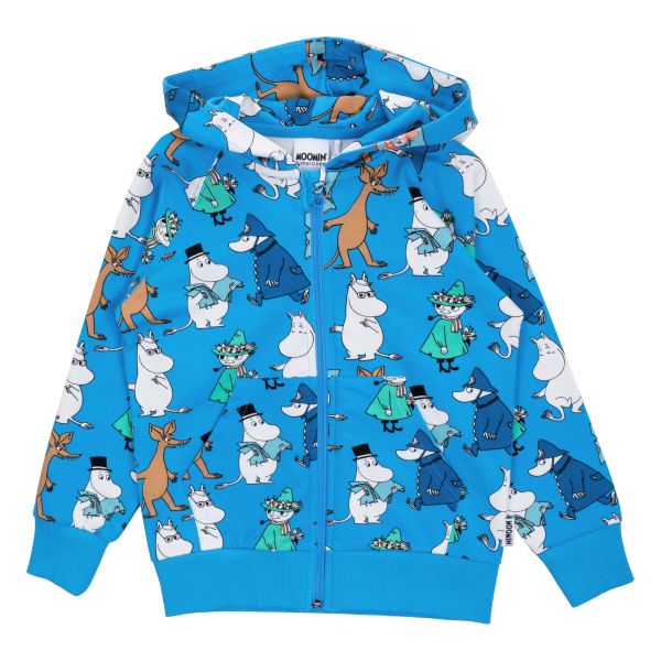 MARTINEX - BOY GANG HOODIE - KAPUZEN SWEATJACKE - BLUE