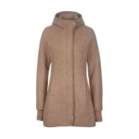 FINSIDE - KANSA - DAMEN WOLLFLEECE LANGJACKE MIT KAPUZE - ZIP IN INNENJACKE FINSIDE - KANSA - DAMEN WOLLFLEECE LANGJACKE MIT KAPUZE - ZIP IN INNENJACKE