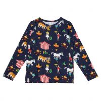 MARTINEX - CIRCUS PIPPI SHIRT - LANGARM T- SHIRT - DBLUE MARTINEX - CIRCUS PIPPI SHIRT - LANGARM T- SHIRT - DBLUE