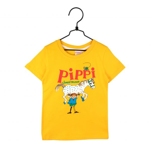 MARTINEX - PIPPI T-SHIRT - KURZARMSHIRT - YELLOW