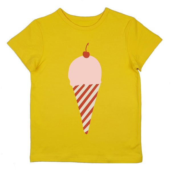 BABA - ICE T-SHIRT GIRLS - MÄDCHEN KURZARM T- SHIRT