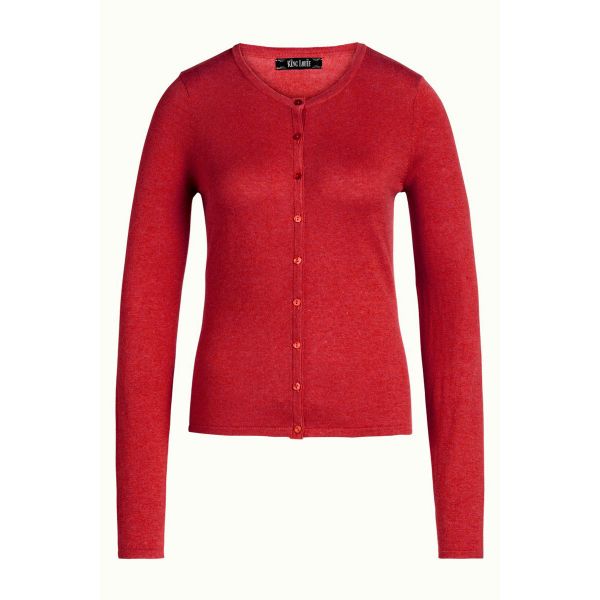 KING LOUIE - CARDI ROUNDNECK COCOON - DAMEN CARDIGAN