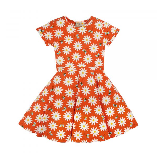 FRUGI - SPRING SKATER DRESS - KURZARMKLEID