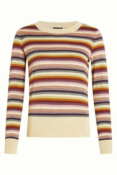 KING LOUIE - AGNES TOP MERCURY - DAMEN OBERTEIL - CREAM