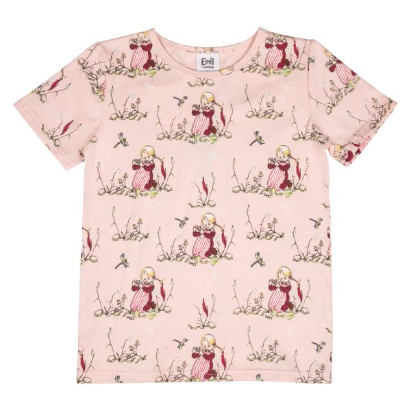 MARTINEX - FUNNY PIPPI T-SHIRT - KURZARM T-SHIRT - ROSE