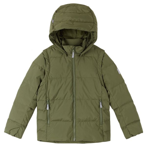 REIMA - POROSEIN - WASSERDICHTE 2 in 1 DAUNENJACKE & WESTE