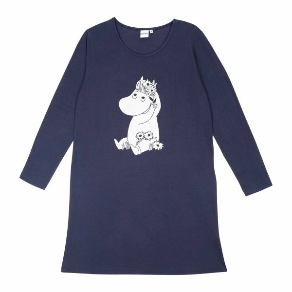 MARTINEX - OUTI NGOWN - DAMEN NACHTHEMD - SNORKMAIDEN DBLUE/DUNKELBLAU