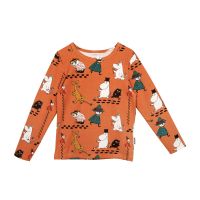 MARTINEX - FOOTPRINTS SHIRT - LANGARMSHIRT - SIENNA MARTINEX - FOOTPRINTS SHIRT - LANGARMSHIRT - SIENNA