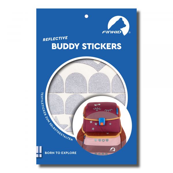 FINKID - REFLECTIVE BUDDY STICKERS - REFLEKTIERENDE TEXTILSTICKER FÜR BUDDY