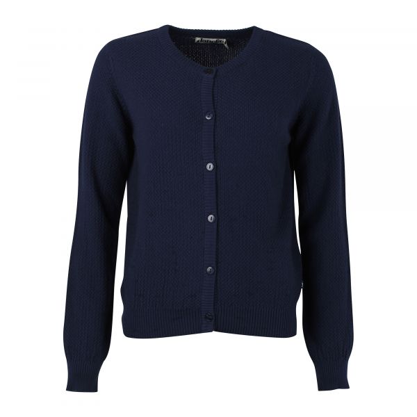 DANEFAE - SAGA PEARL CARDIGAN - DAMEN STRICKJACKE - NAVY