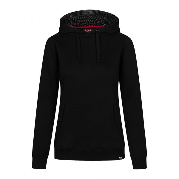 DERBE - PETITE DOTS SWEAT - DAMEN SWEATSHIRT - BLACK