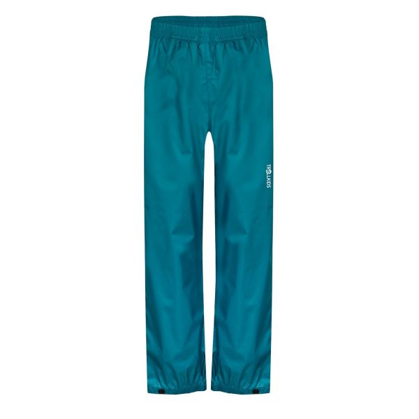 TROLLKIDS - KIDS TROLLTUNGA PANTS - REGENHOSE ZUM ÜBERZIEHEN - ATLANTIC BLUE