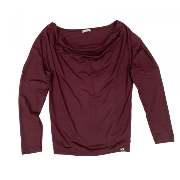 FROY & DIND - LANGARM SHIRT MIMI JERSEY TENCEL - DAMEN OBERTEIL - PORT