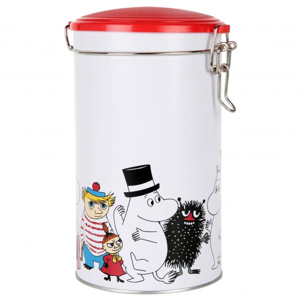 MARTINEX - MOOMIN CHARACTERS - TEE DOSE RUND - ROUND TEA TIN