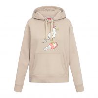 DERBE - STURMMÖWIN HOODIE - DAMEN - KAPUZENPULLOVER - COBBLESTONE DERBE - STURMMÖWIN HOODIE - DAMEN - KAPUZENPULLOVER - COBBLESTONE