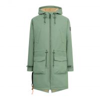 DERBE - PHOEBHOLM_DOG - DAMEN WINTERJACKE HUNDEFREUNDLICH - HEDGE GREEN/CARAMEL DERBE - PHOEBHOLM_DOG - DAMEN WINTERJACKE HUNDEFREUNDLICH - HEDGE GREEN/CARAMEL