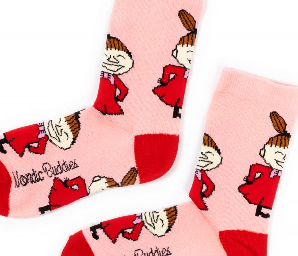 NORDIC BUDDIES - MOOMIN LADIES SOCKS - LITTLE MY PINK GRÖSSE 36-42