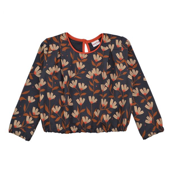 BABA - Elastic shirt - Mädchen Bluse Puffärmel