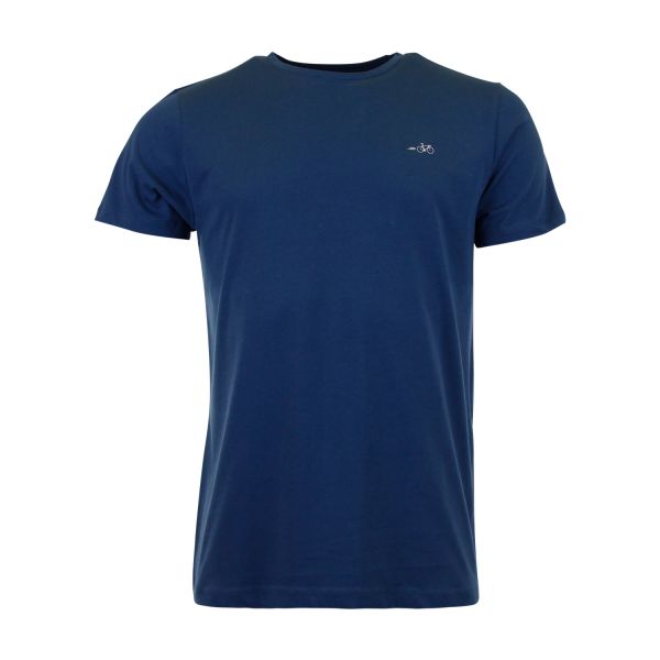 MUNOMAN - T-SHIRT FELIX SMALL BIKE - KURZARM HERREN T-SHIRT - BLUE WING TEAL