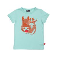 DANEFAE - DANEBASIC SS - KURZARM T-SHIRT - AQUA IDUNN DANEFAE - DANEBASIC SS - KURZARM T-SHIRT - AQUA IDUNN