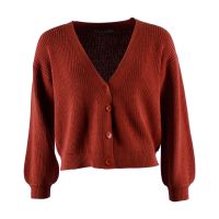 FROY & DIND - CARDIGAN PAULIEN - DAMEN STRICKJACKE - RED FROY & DIND - CARDIGAN PAULIEN - DAMEN STRICKJACKE - RED