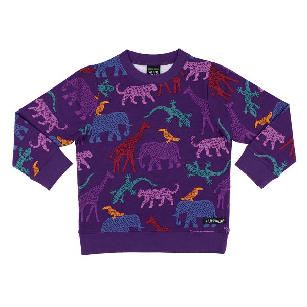 VILLERVALLA - SWEATSHIRT SAVANNA - LANGARM PULLOVER