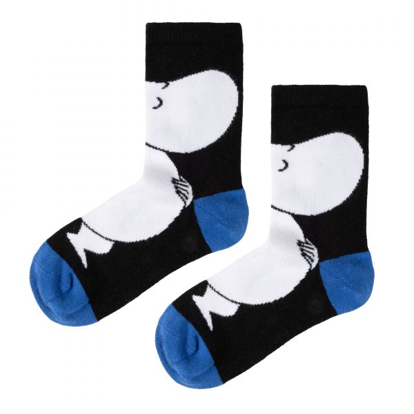 MARTINEX - WITTY MOOMIN SOCKS - STRÜMPFE - BLACK