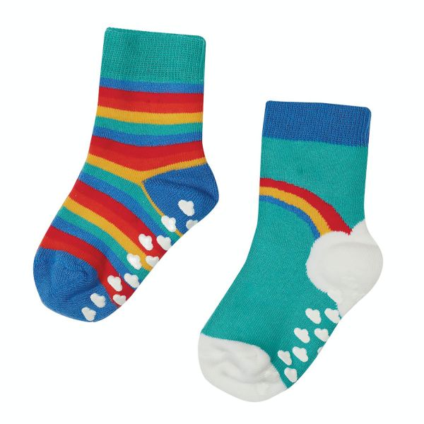 FRUGI - GRIPPY SOCKS 2 PACK - STOPPERSOCKEN