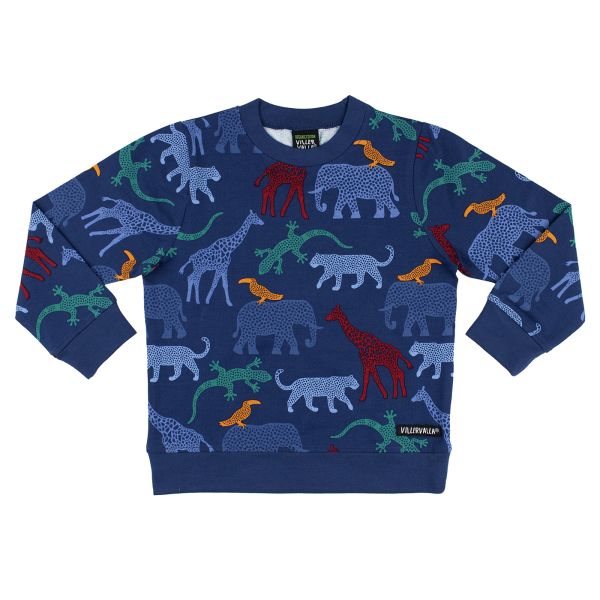 VILLERVALLA - SWEATSHIRT SAVANNA - LANGARM PULLOVER