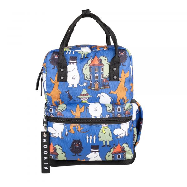 MARTINEX - VIUHTI BACKPACK MOOMINHOUSE - KINDER RUCKSACK - BLUE