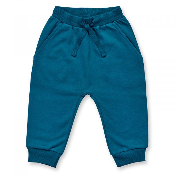 SENSE ORGANICS - PRABU BABY SWEAT PANT - HOSE - DARK TEAL