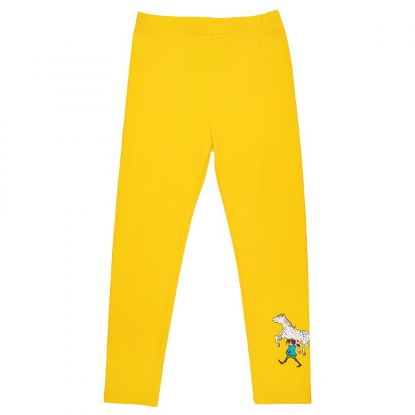 MARTINEX - PIPPI BASIC LEGGINGS - JERSEY HOSE - YELLOW