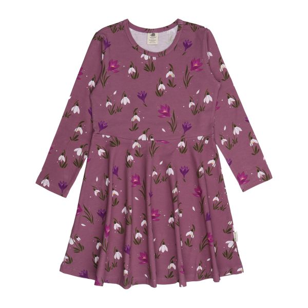 WALKIDDY - THE SNOWDROPS-DRESS - KLEID - LILAC