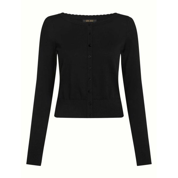 KING LOUIE - UTE CARDI CLUB - DAMEN STRICKJACKE