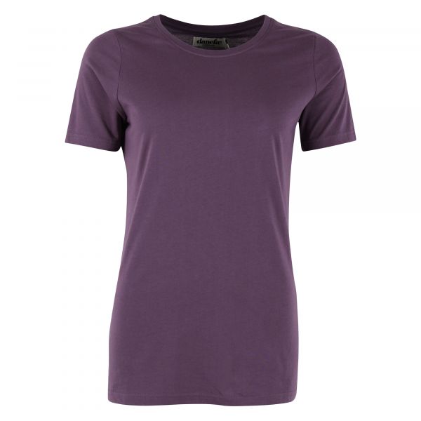 DANEFAE - DANESISTER BASIC TEE - DAMEN LANGARMSHIRT - GREY VIOLA