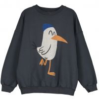 LÖTIEKIDS - SWEAT-SHIRT - LANGARM OBERTEIL - ANTHRACITE SEAGULL LÖTIEKIDS - SWEAT-SHIRT - LANGARM OBERTEIL - ANTHRACITE SEAGULL