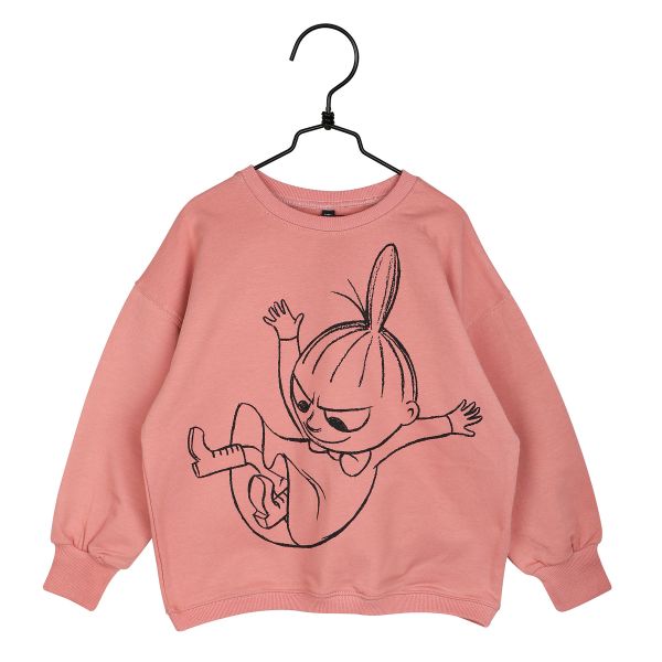 MARTINEX - LITTLE MY SWEATSHIRT - LANGARM PULLOVER - MAUVE