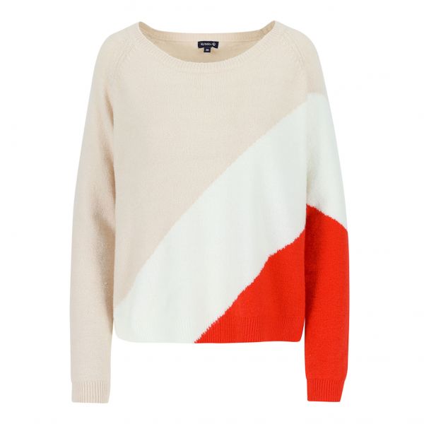 LILY BALOU - LUDA COLOURBLOCK JUMPER - DAMEN PULLOVER