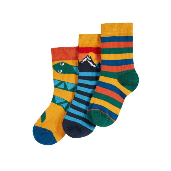 FRUGI - ROCK MY SOCKS - SOCKEN IM DREIERPACK