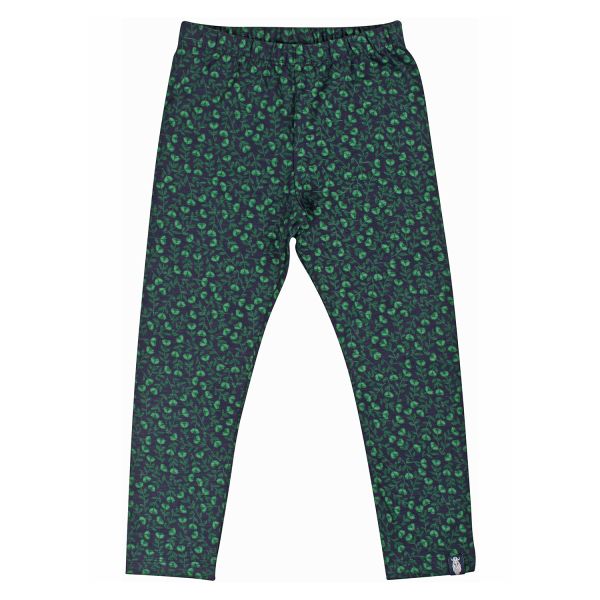 DANEFAE - ORGANIC - KANEL - LEGGINGS - DARK NAVY FLEURIE