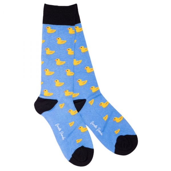 SWOLE PANDA - DUCK SOCKS - DAMEN SOCKEN MIT ENTEN - BLUE