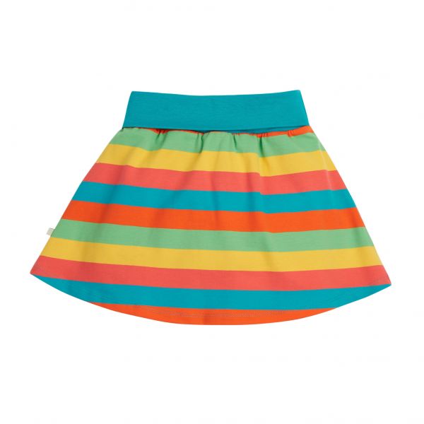 FRUGI - SPRING SKORT - JERSEY ROCK MIT HOSE - CAMPER BLUE RAINBOW STRIPE