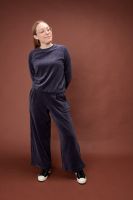 LILY BALOU - THEA SWEATER  - DAMEN VELOUR SWEATER LILY BALOU - THEA SWEATER  - DAMEN VELOUR SWEATER