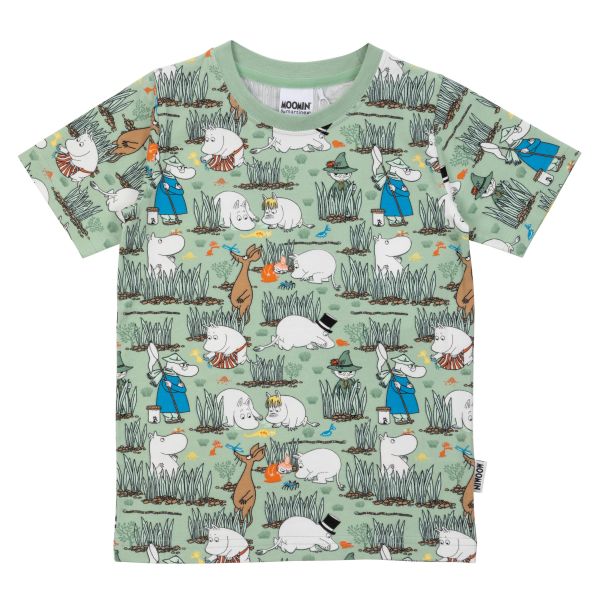 MARTINEX - INSECTS T-SHIRT - KURZARM T- SHIRT - LIGHTGREEN
