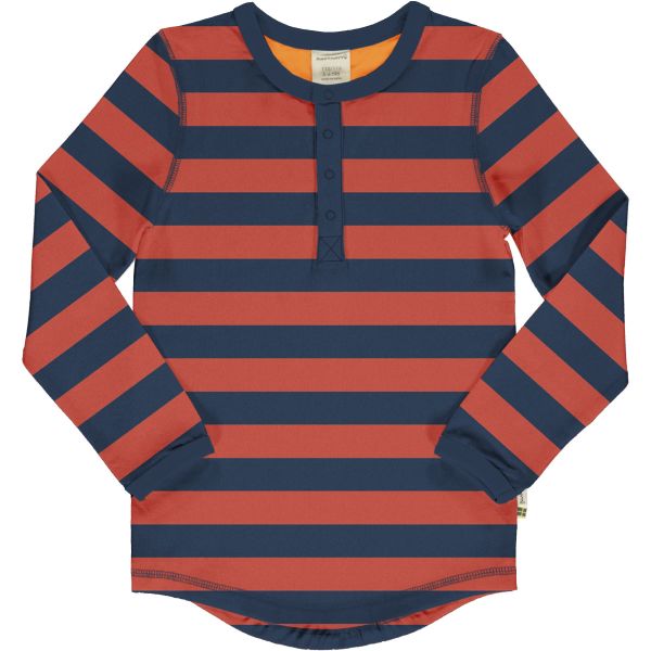 MAXOMORRA - TOP LS SLIM - LANGARMSHIRT - SCHMAL GESCHNITTEN