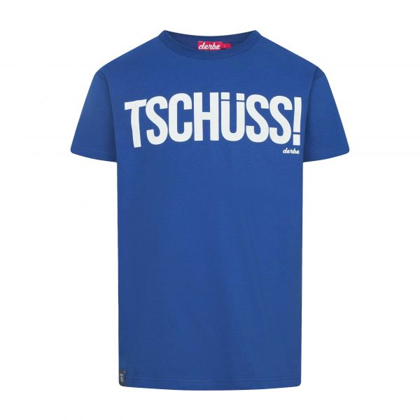 DERBE - TSCHÜSS - HERREN T-SHIRT - NAVY/PEONY