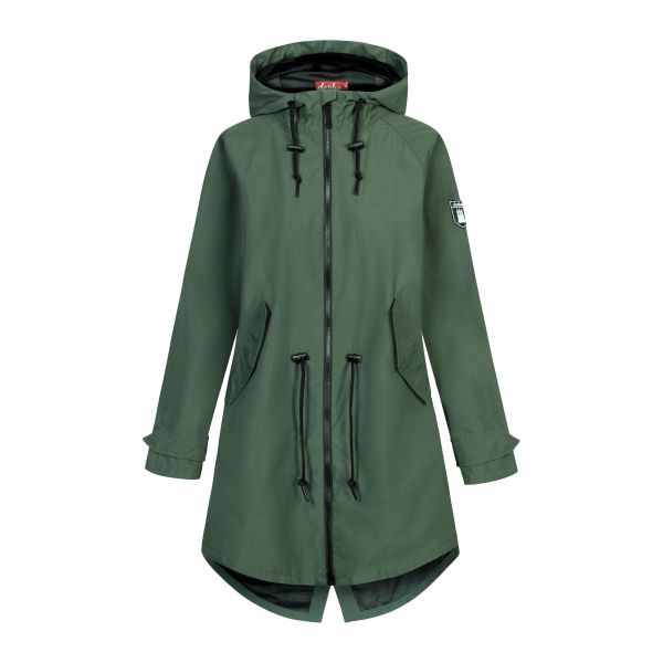 DERBE- RIPBY - DAMEN JACKE - KOMBU GREEN/BLACK